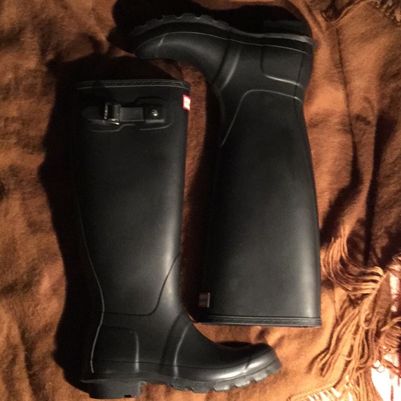 HUNTER original Tall boot Black from Great Britain - Picture 4 of 10